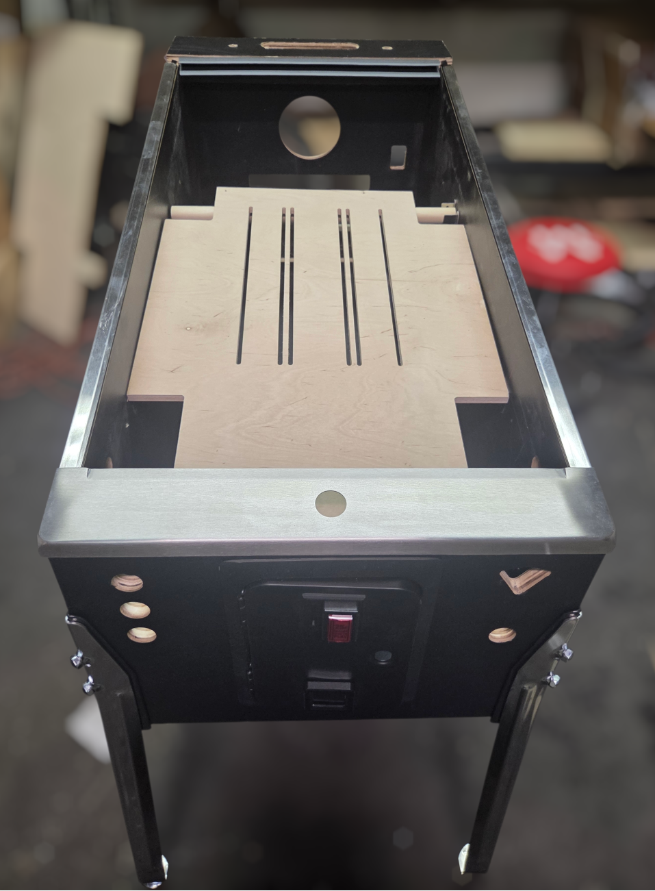 32 inch virtual pinball cabinet monitor mount