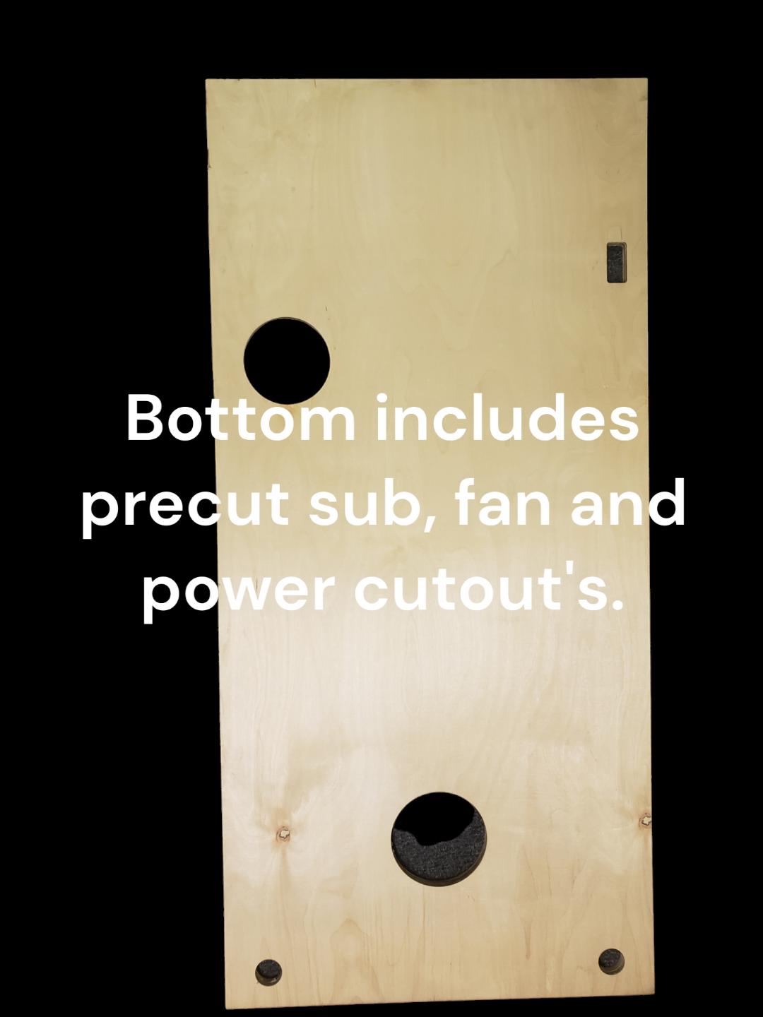 virtual pinball cabinet flat pack floor piece