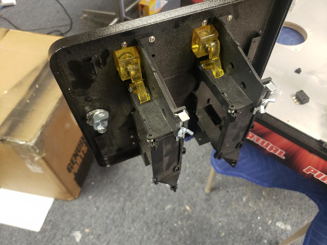 Virtual Pinball Cabinet Coin Door