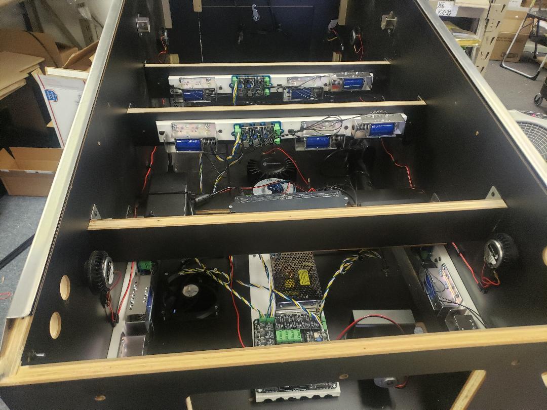 Widebody Virtual Pinball Cabinet -CSD Deluxe Edition Computer and Monitor Ready WPC Style