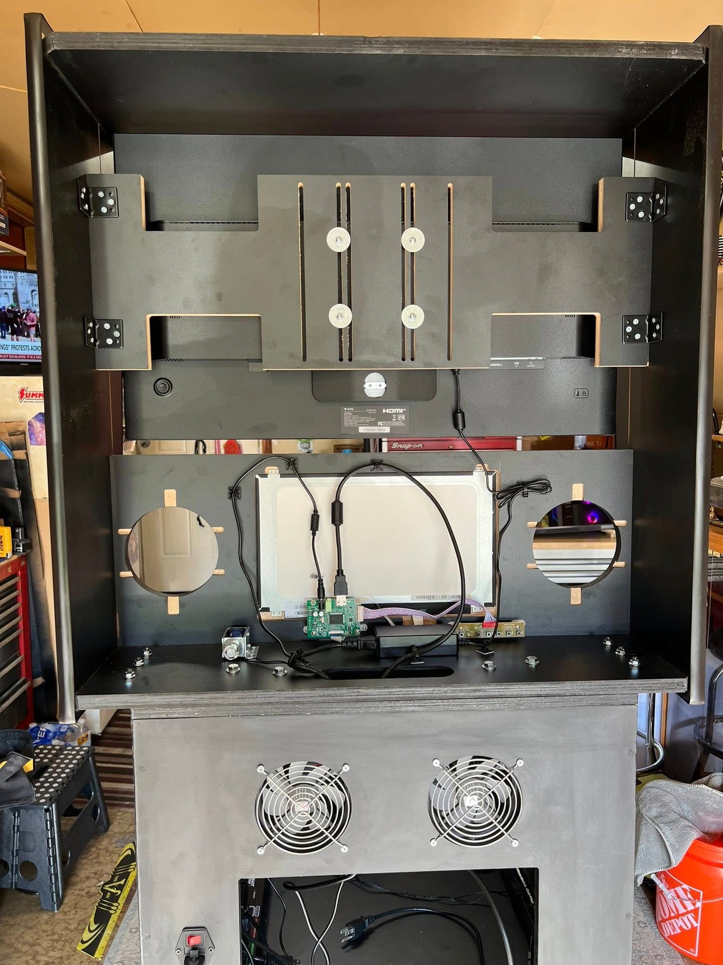 Widebody Virtual Pinball Cabinet -CSD Premium Edition Computer Ready WPC Style