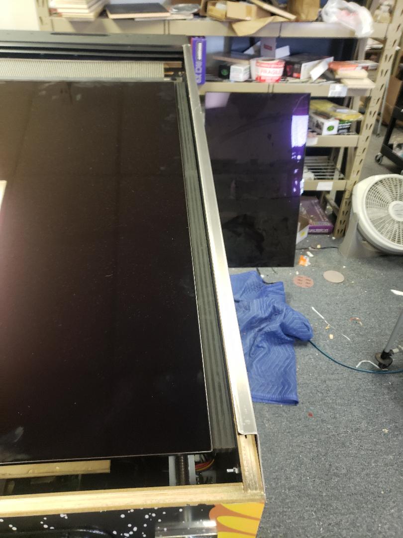 Williams Widebody Virtual Pinball Cabinet LG C Series Deluxe 42 Inch monitor mount system