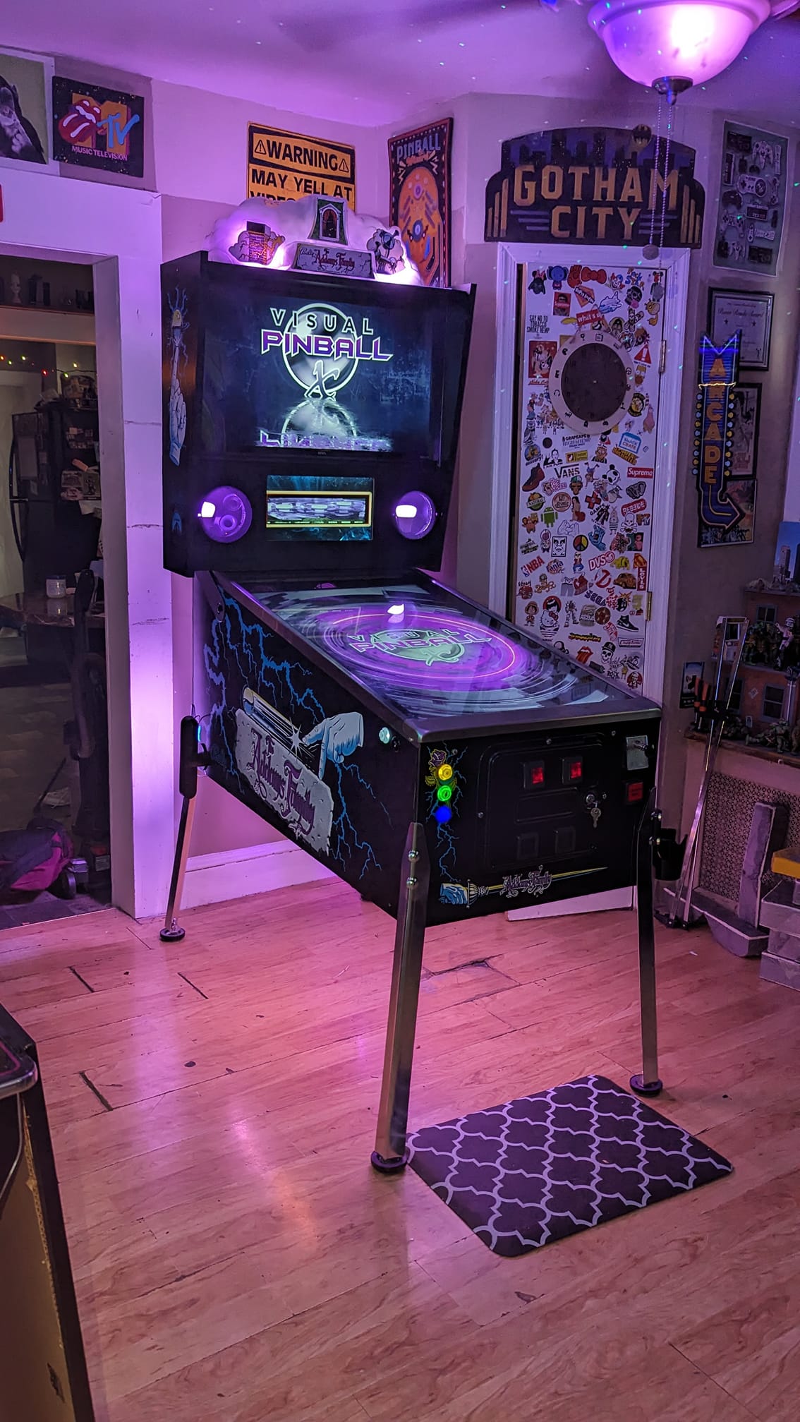Virtual Pinball Cabinet Flat Pack fully assembled