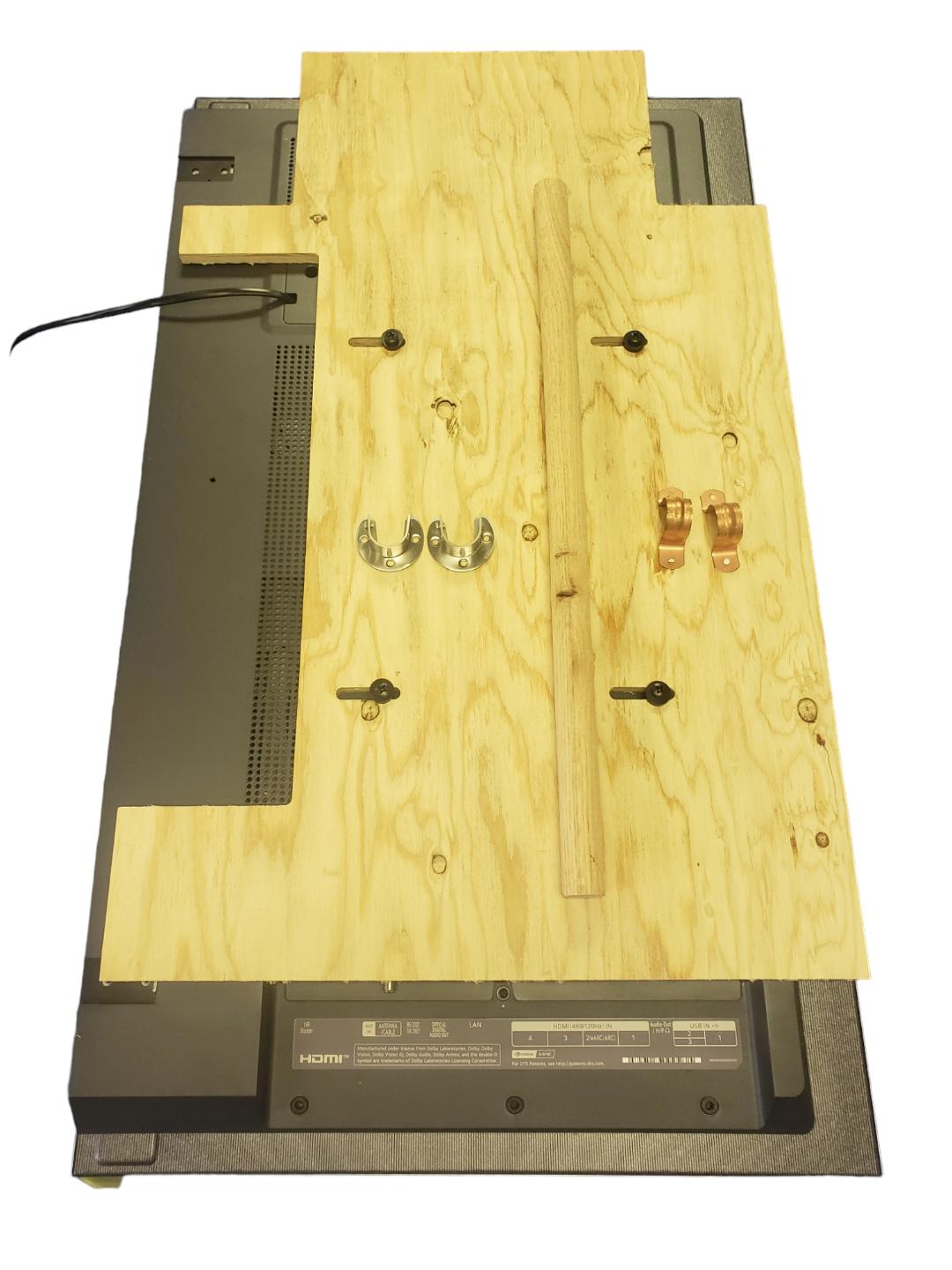 Williams Widebody Virtual Pinball Cabinet LG C3, C2, C4 42 or 48 inch monitor mounting system