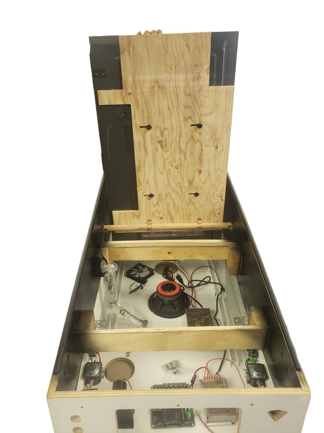 Williams Widebody Virtual Pinball Cabinet LG C3, C2, C4 42 or 48 inch monitor mounting system