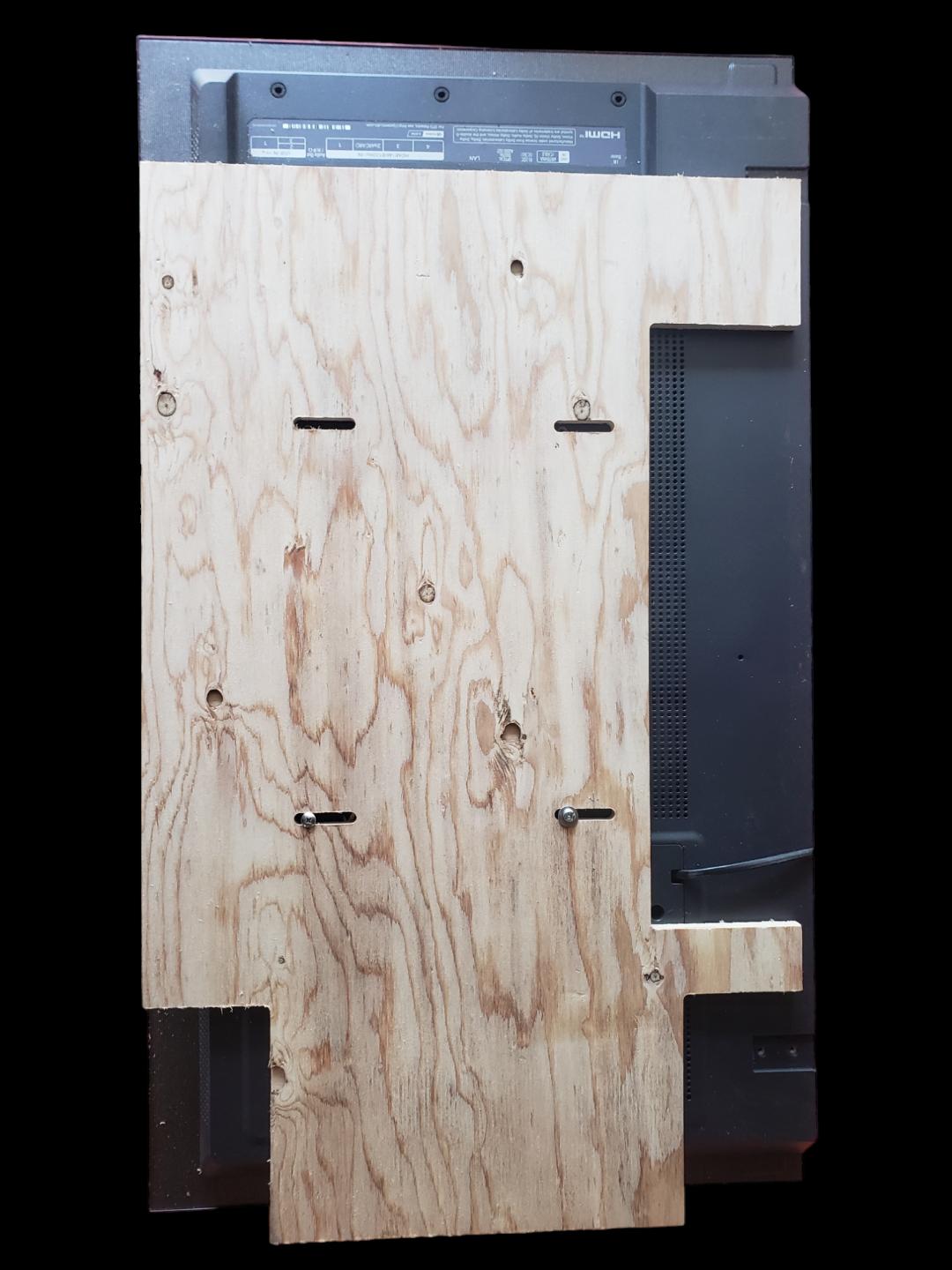 Williams Widebody Virtual Pinball Cabinet LG C3, C2, C4 42 or 48 inch monitor mounting system