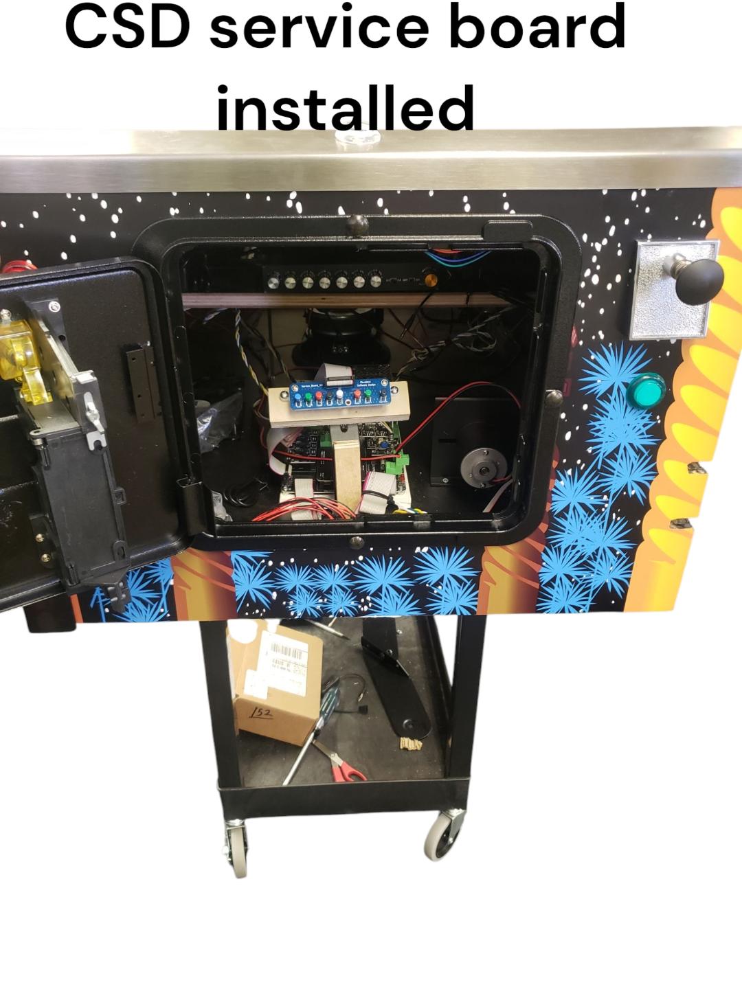 Widebody Virtual Pinball Cabinet -CSD Deluxe Edition Computer and Monitor Ready WPC Style