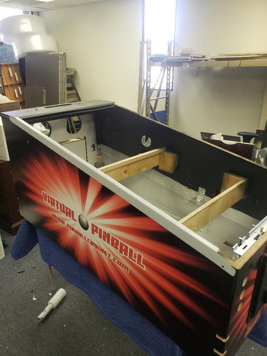 Installing Virtual Pinball Cabinet Williams Style Side Rails