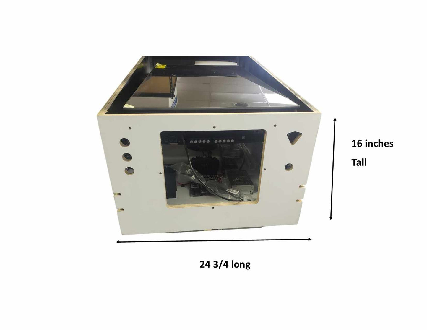 virtual pinball cabinet front piece dimensions