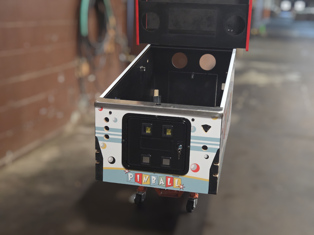 Virtual Pinball Cabinet - Widebody Fully Trimmed Edition- Williams Pinball Company WPC style