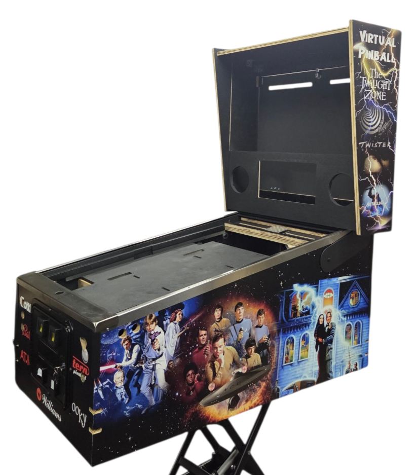 Virtual Pinball Cabinet Fully Trimmed