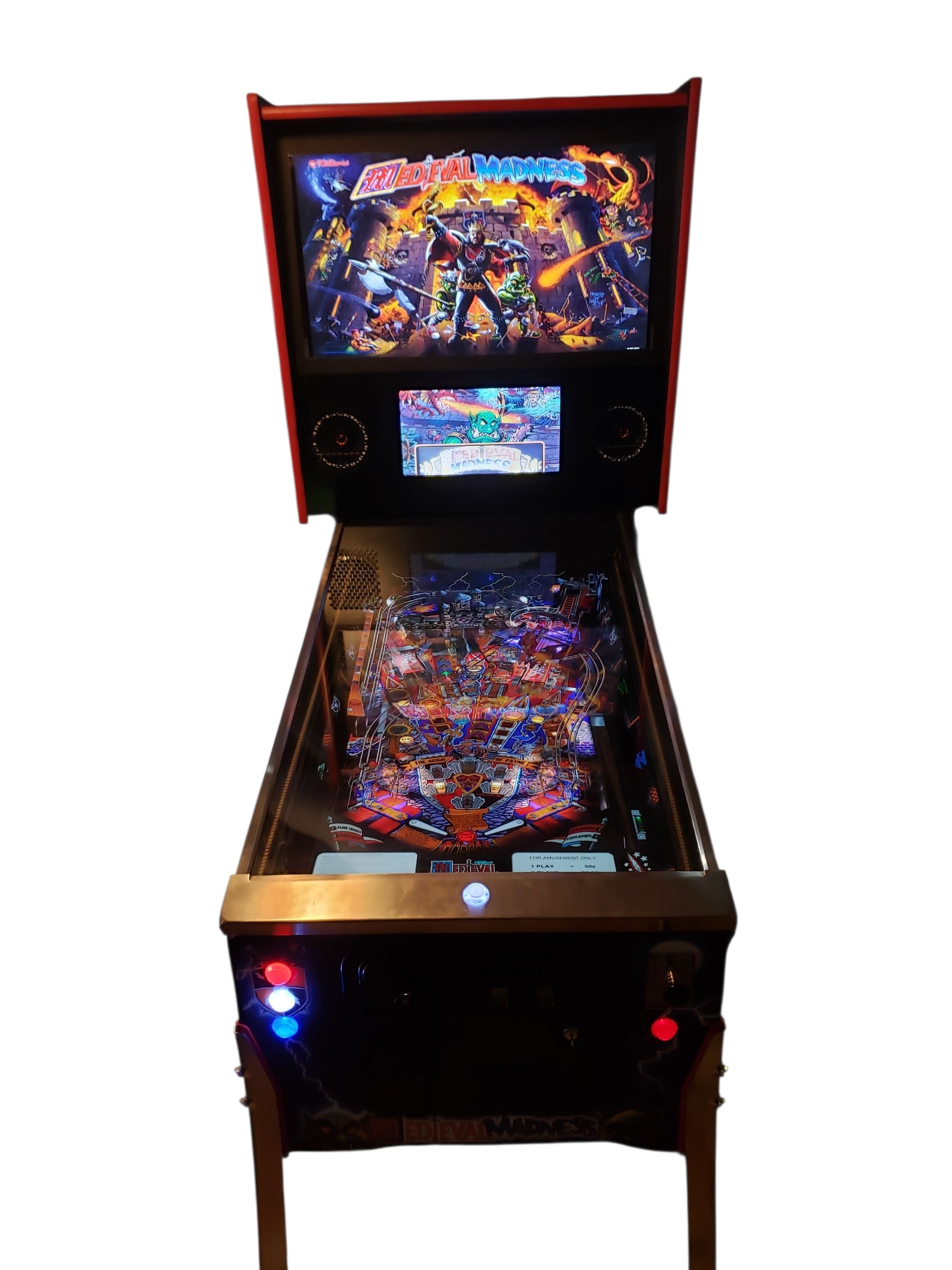 Widebody Virtual Pinball Cabinet -CSD Premium Edition Computer Ready W ...