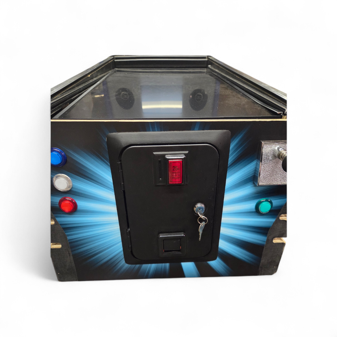Virtual Pinball Cabinet Small Coin Door with working coin return switch