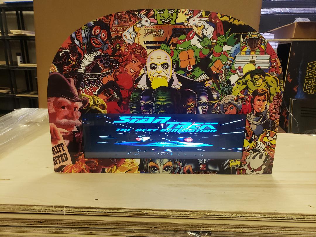 Pinball Topper Flat Pack Kit – pinballcabinet